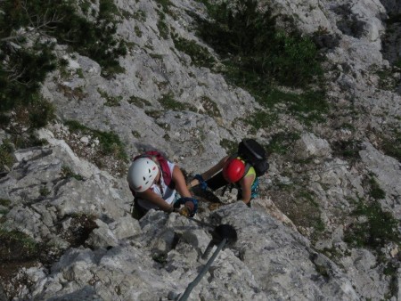 Ferata Češka koča - Jezersko