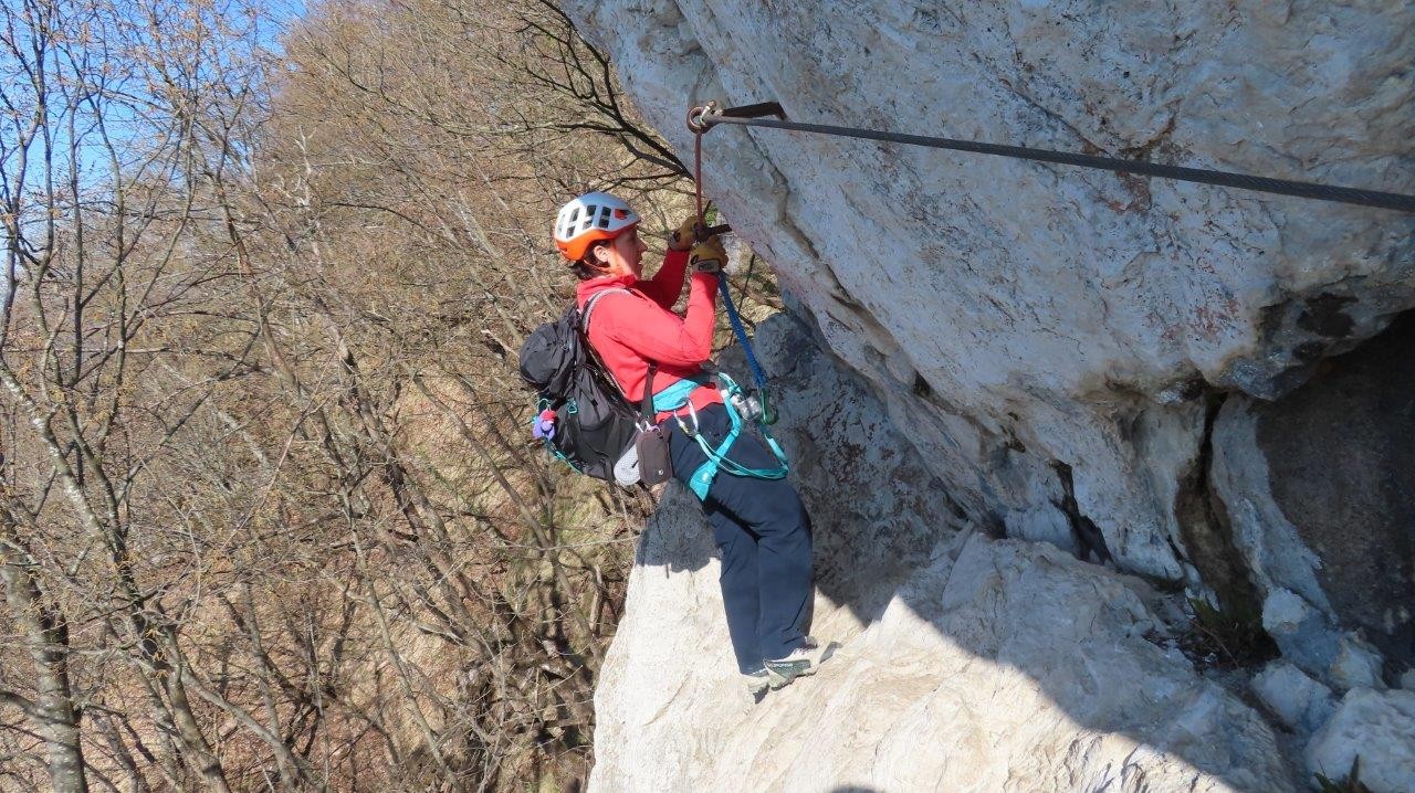 Lisca in Boč - po zavarovani poti