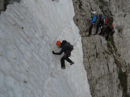 Izpitna tura za vodnike PZS - Mala Mojstrovka 2016