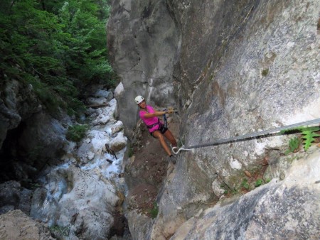 Soteska Hladnik - skalni labirint - Martuljek-Rute