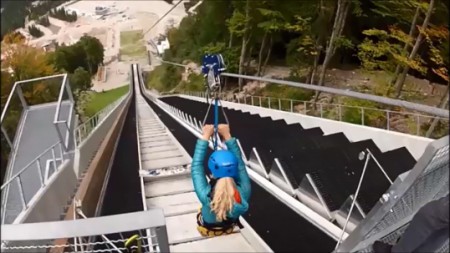 Zipline Planica - Extremni spust 